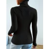 Kadın Uzun Kollu Balıkçı Yaka Kaşkorse Bluz