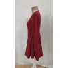 Kadın Uzun Kollu Kare Yakalı Mini İthal Krep Elbise