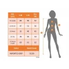 Kadın Uzun Kollu V Yakalı Taşlı Mini İthal Krep Elbise