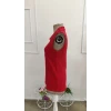 Kadın Yakalı Önü Fermuarlı Bürümcük Bluz