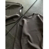 Kışlık Bisiklet Yaka Üç İplik Basic Sweatshirt - Füme