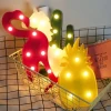 Led Işıklı Ananas Gece Lambası