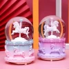 Mini Boy Işıklı Unicorn Kar Küresi