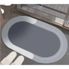 Oval Süper Emici Banyo Paspası