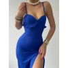 Papalia Sırt Detaylı Elbise