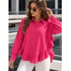 Pembe Volanlı Gömlek