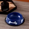 Renkli Kemik Desenli Metal Mama Kabı