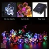 Solar 30 Ledli Çiçekli RGB Güneş Enerjisi