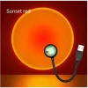 Taşınabilir USB Sunset Gün Batımı Ambiyans Işığı Lamba