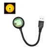 Taşınabilir USB Sunset Gün Batımı Ambiyans Işığı Lamba