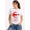 Türkiye Ay Yıldız 2026 Dünya Kupasi Taraftar Forma T-shirt - Beyaz