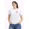 Türkiye Ay Yıldız Baskılı Taraftar Forma T-shirt - Beyaz