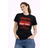 Türkiye Baskılı Tişört Ay Yıldız 2026 Dünya Kupası Taraftar Forma T-shirt - Siyah
