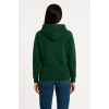 Üç İplik Kapüşonlu Kanguru Çepli Sweatshirt Hoodie - Haki