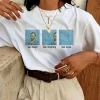 Unisex Baskılı Oversize T-shirt - Beyaz