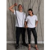 Unisex Kısa Kollu Bisiklet Yaka Basic Viskon Bluz