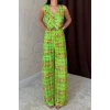 Yeşil Pullu Yelek Ve Pantolon Takım