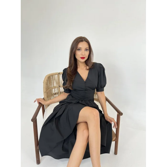 6411 ELBİSE-SİYAH