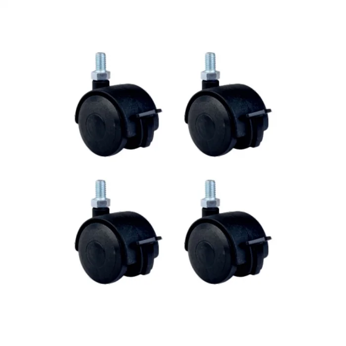 Büyük Plastik Vidalı Frenli - 50MM HKS129 - 4 Adet