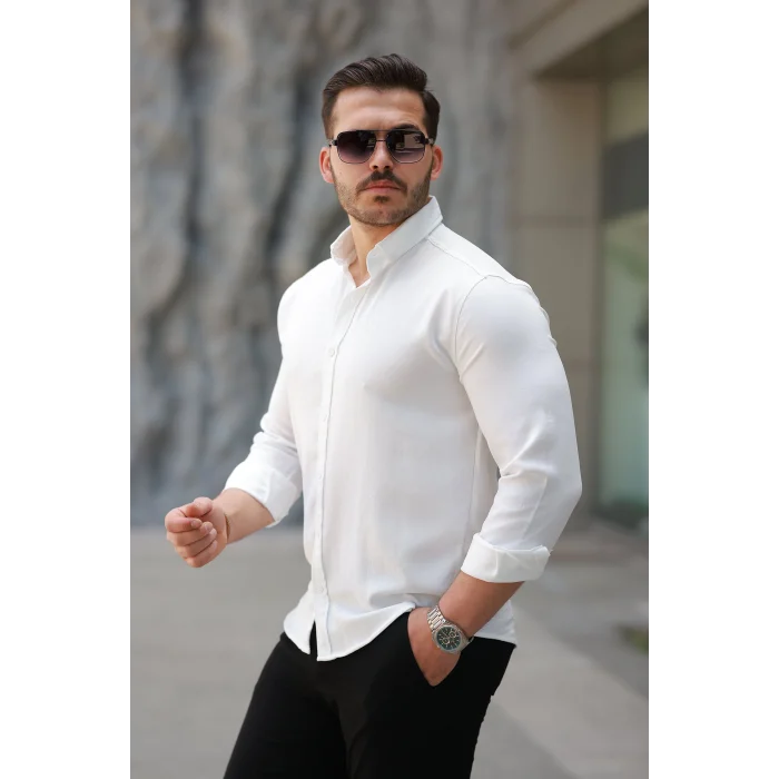 Erkek Uzun Kollu Gömlek