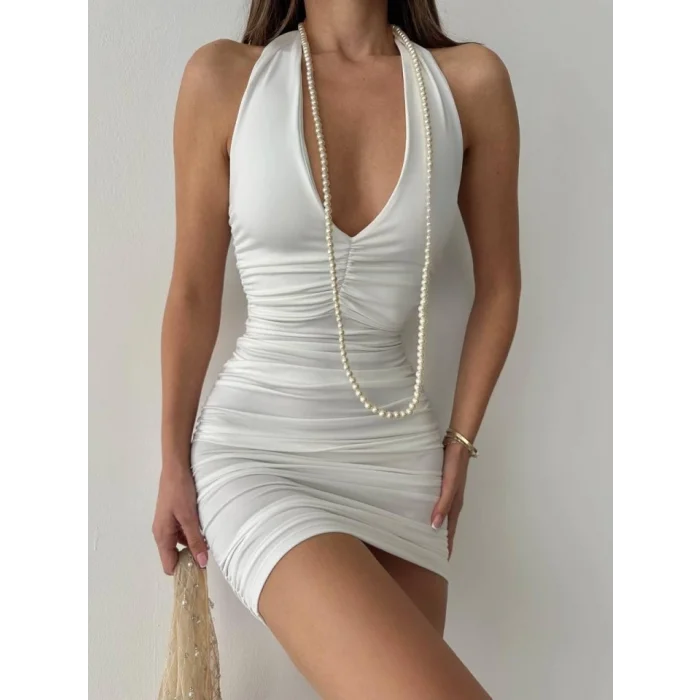 HALTER YAKA ELBİSE