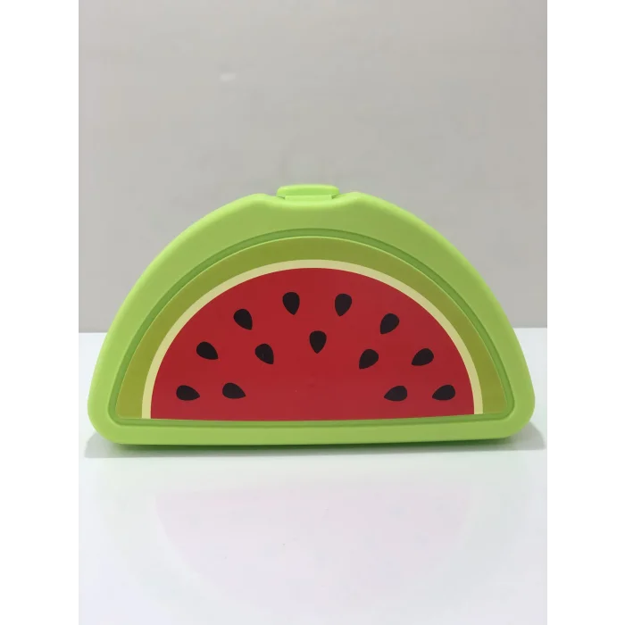 Karpuz Model Lunch Box Saklama Kabı – Çatal Kaşık Hediyeli