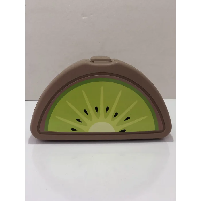Kivi Model Lunch Box Saklama Kabı – Çatal Kaşık Hediyeli