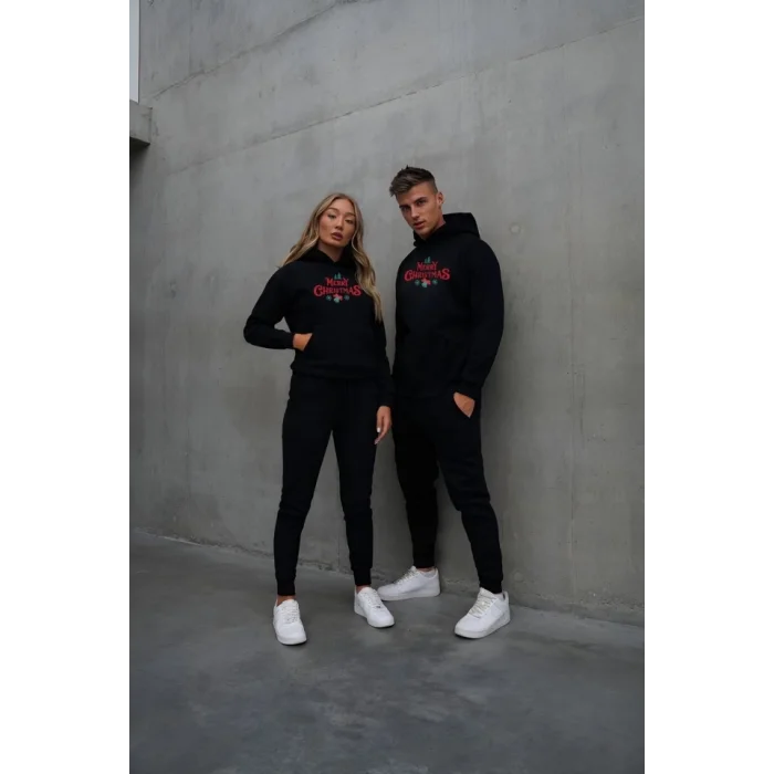 Merry Chrıstmas Sweatshirt - Hodie - Siyah
