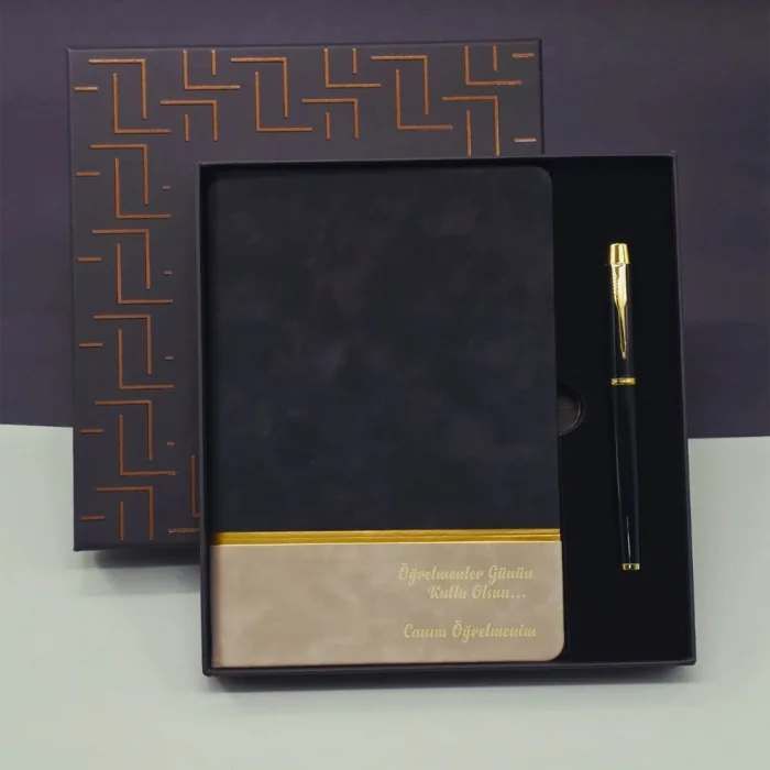 Öğretmenler Günü Hediyesi - Defter - Kalem Seti