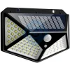 100 Led DIŞ Mekan Solar Aydınlatma Fotoselli Solar Lamba Hareket Sensörlü