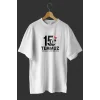 15 Temmuza Özel Tasarım Baskılı T-shirt - Beyaz