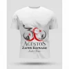 30 Ağustos Oversize Baskılı T-shirt - Beyaz