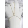 316L Çelik Gold Renk Top Zincirli Kadın Şahmeran - TJ-SN742