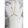 316L Çelik Top Zincirli Gold Renk Kadın Şahmeran - TJ-SN745