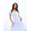 5948 ELBİSE-LOS ANGELES ÇİZGİLİ