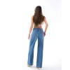 7418 KOT PANTOLON-MAVİ
