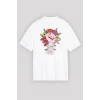 8 Mart Dünya Kadınlar Günü İçin Özel Baskılı T-shirt - Beyaz