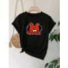 Anneler Günü Baskılı T-shirt - Siyah