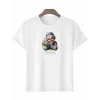 Anneler Gününe Özel Tasarım Canım Annem Baskılı T-shirt - Beyaz