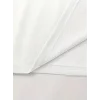 Baskılı Oversize Bisiklet Yaka T-shirt - Beyaz