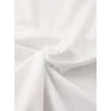 Baskılı Oversize Bisiklet Yaka T-shirt - Beyaz