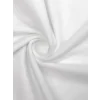 Baskılı Oversize Bisiklet Yaka T-shirt - Beyaz