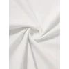 Baskılı Oversize Bisiklet Yaka T-shirt - Beyaz