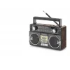 Bluetooth Nostaljik Fm Radyo Usb Tf Aux Taşınabilir Hoparlör - Kahverengi FX2509B