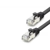 Cat7 Ethernet Patch Kablosu 10 Gbps 600 Mhz 60 Cm - Siyah HDX5089