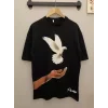 Dijital Baskılı T-Shirt - Siyah