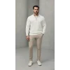Erkek Balıkçı Zip Yaka Uzun Kollu Triko