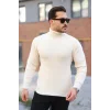 Erkek Boğazlı Örme Kazak