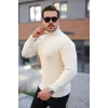Erkek Boğazlı Örme Kazak