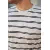 Erkek çizgili Kısa Kollu T-shirt